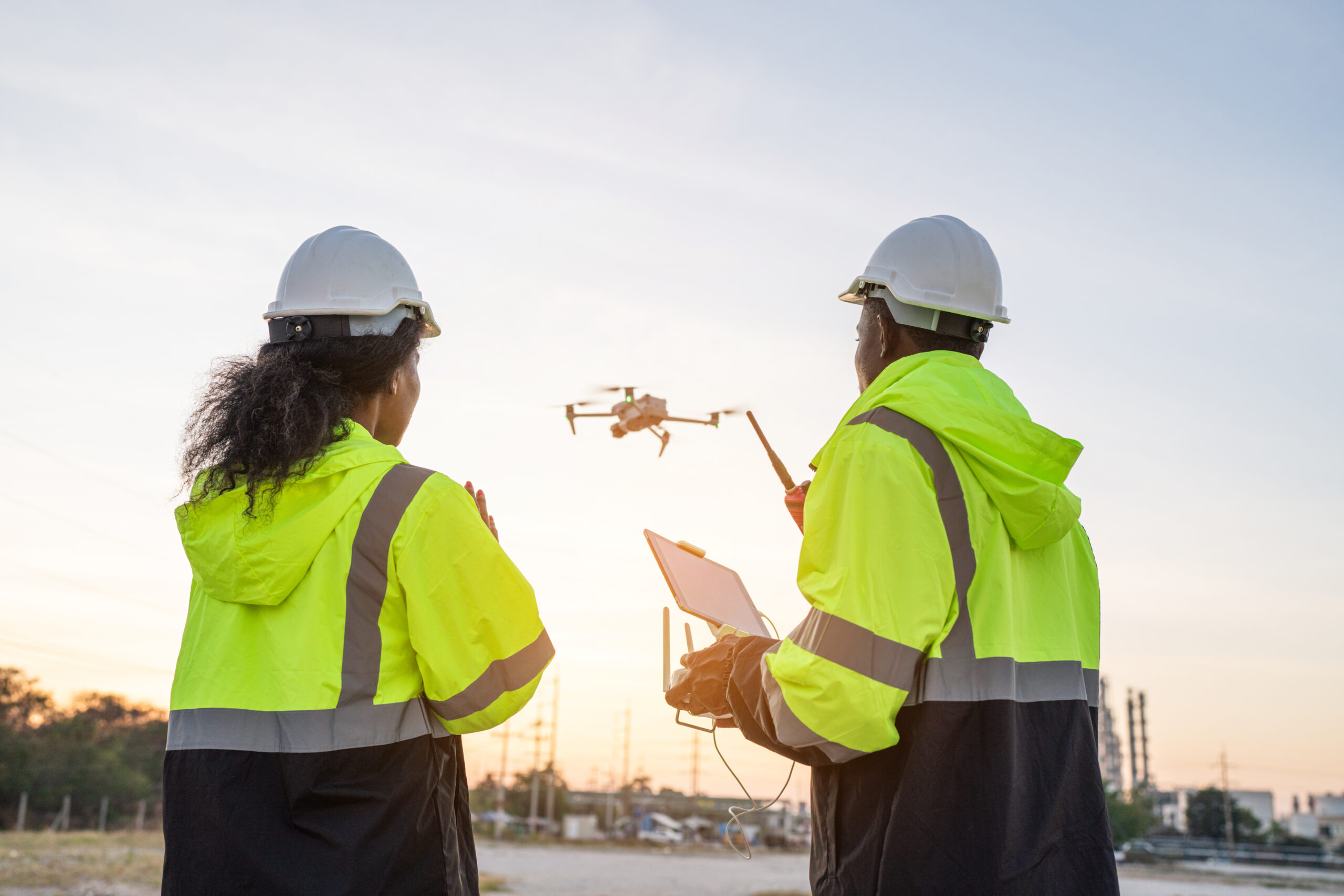 Drones en Construcción
